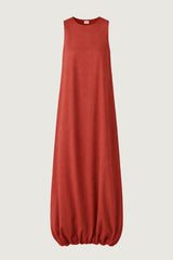 LONG VOLUMINOUS BALLOON EFFECT DRESS