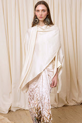 BEIGE LAYERED BLOUSE
