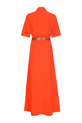 POCKET DETAIL MAXI DRESS