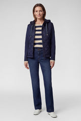 STAND-UP COLLAR QUILTED JACKET