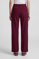 STRAIGHT-LEG TROUSERS