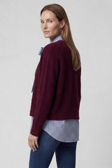 SHAWL COLLAR OPEN CARDIGAN