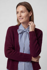 SHAWL COLLAR OPEN CARDIGAN