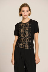 SNAKE PRINT T-SHIRT