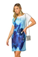 FLORAL PRINT SHORT DRESS