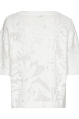 RELIEF PATTERN SWEATER