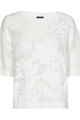 RELIEF PATTERN SWEATER