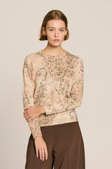 FINE-GAUGE PRINTED JERSEY