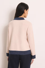 VIVIENNE13-BI STRETCH MILANO KNIT JACKET