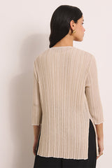 GALYNE13 JERSEY MID-LENGTH CARDIGAN