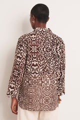 CUBAIN ABSTRACT PRINT SHIRT