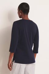 TRIPOLI TUNISIAN COLLAR T-SHIRT