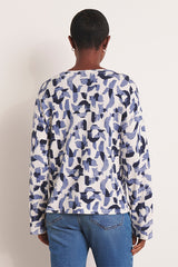 ATLANTIQUE PRINTED SWEATER