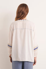CRONOS EMBROIDERED BLOUSE