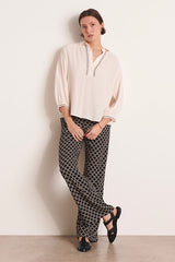 CASTILLA EMBROIDERED BLOUSE