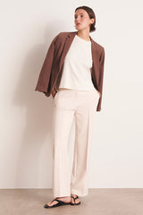 PIAMBRE-L STRAIGHT WIDE TROUSERS