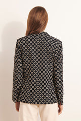 BORSALINO PRINTED BLAZER JACKET