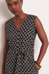 UMBERTO PRINTED JUMPSUIT