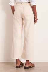 PERRINE-ETE 7/8 WIDE JEANS