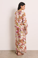 RECUERDA LONG PRINTED DRESS