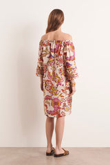 ROSERAIE13 PRINTED DRESS