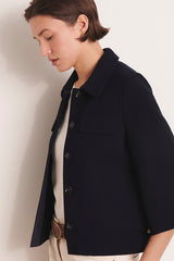 VALI BUTTON-DOWN KNIT JACKET