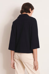 VALI BUTTON-DOWN KNIT JACKET