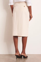 JERINE KNEE-LENGTH STRAIGHT SKIRT