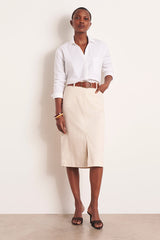 JERINE KNEE-LENGTH STRAIGHT SKIRT