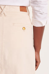 JERINE KNEE-LENGTH STRAIGHT SKIRT