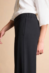 PADORSET BLACK WIDE TROUSERS