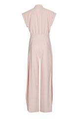 PLEAT DETAIL CACHE COEUR JUMPSUIT