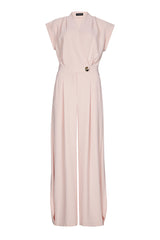 PLEAT DETAIL CACHE COEUR JUMPSUIT