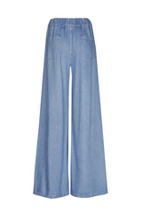 LIGHT BLUE PALAZZO JEANS
