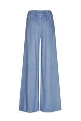 LIGHT BLUE PALAZZO JEANS