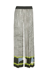 GRAPHIC PRINT PALAZZO TROUSERS
