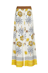 SAFFRON PRINTED TROUSERS