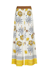 SAFFRON PRINTED TROUSERS