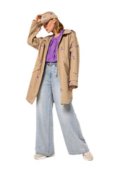 MID WAIST WIDE LEG JEANS