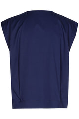 FINE COTTON SLEEVELESS TOP