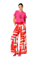 FUSHIA SHORT STRAIGHT TOP