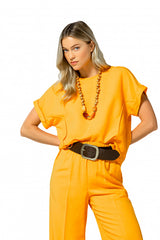 SAFFRON SHORT STRAIGHT TOP