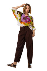 LIGHTWEIGHT SILK BLEND BLOUSE