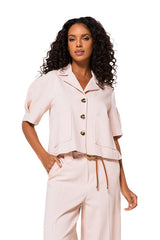 ELEGANT VEST TOP BLOUSE