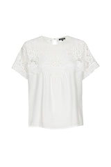 LACE STRAIGHT FLOWING TOP