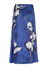 WATERCOLOUR PRINT ELEGANT SKIRT