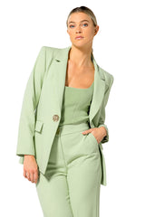 ALOE GREEN STATEMENT BLAZER