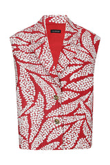 SLEEVELESS STATEMENT CARDIGAN