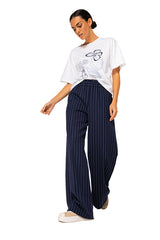 EMBROIDERY COTTON T SHIRT