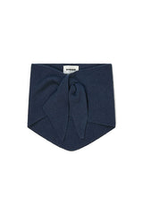 BLUE WOOL NECK WARMER